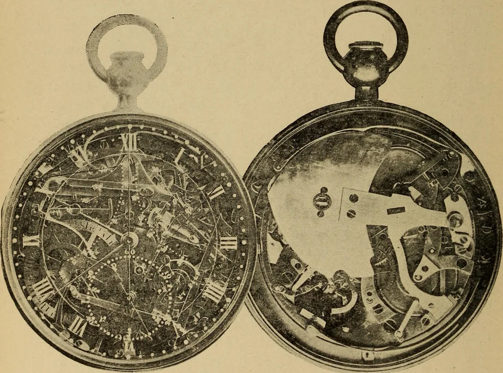 An illustration from Old clocks and watches & their makers : being an historical and descriptive account of the different styles of clocks and watches of the past, in England and abroad, to which is added a list of nearly twelve thousand makers, 1922, leaf 405