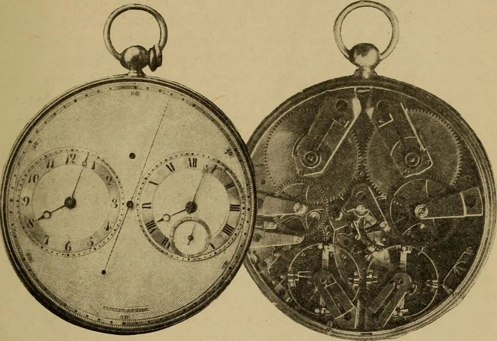 An illustration from Old clocks and watches & their makers : being an historical and descriptive account of the different styles of clocks and watches of the past, in England and abroad, to which is added a list of nearly twelve thousand makers, 1922, leaf 406
