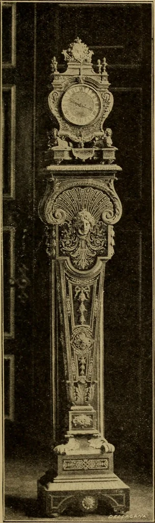 An illustration from Old clocks and watches & their makers : being an historical and descriptive account of the different styles of clocks and watches of the past, in England and abroad, to which is added a list of nearly twelve thousand makers, 1922, leaf 424