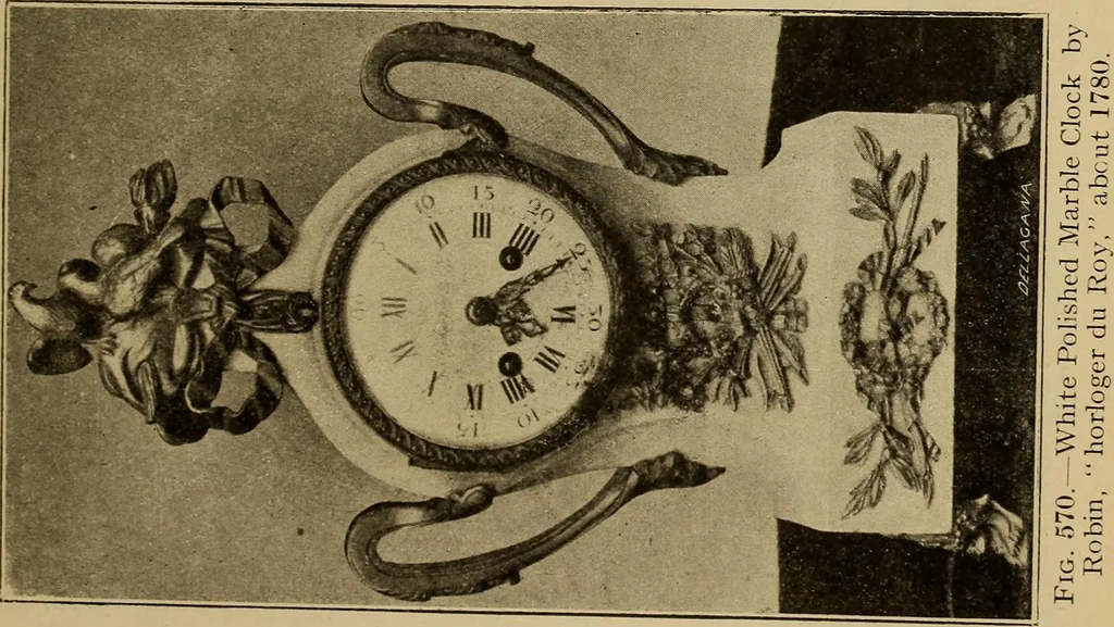 An illustration from Old clocks and watches & their makers : being an historical and descriptive account of the different styles of clocks and watches of the past, in England and abroad, to which is added a list of nearly twelve thousand makers, 1922, leaf 448
