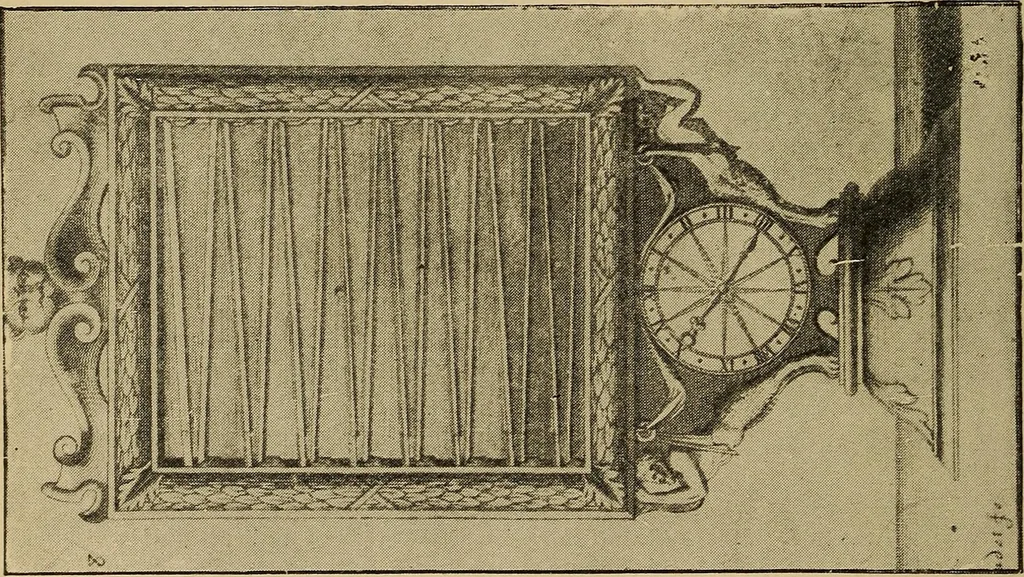 An illustration from Old clocks and watches & their makers : being an historical and descriptive account of the different styles of clocks and watches of the past, in England and abroad, to which is added a list of nearly twelve thousand makers, 1922, leaf 477