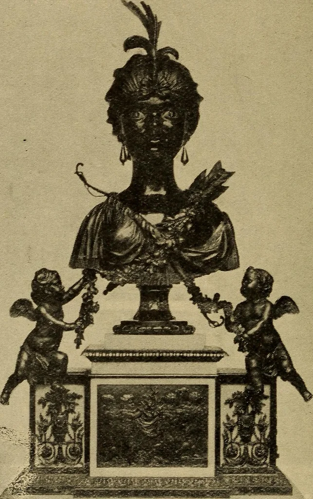 An illustration from Old clocks and watches & their makers : being an historical and descriptive account of the different styles of clocks and watches of the past, in England and abroad, to which is added a list of nearly twelve thousand makers, 1922, leaf 483