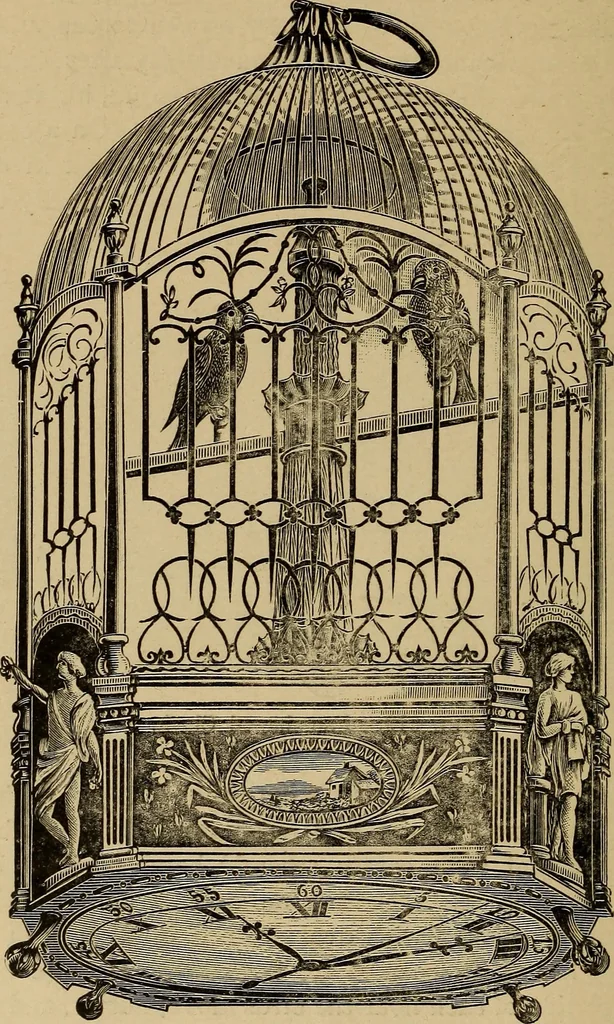 An illustration from Old clocks and watches & their makers : being an historical and descriptive account of the different styles of clocks and watches of the past, in England and abroad, to which is added a list of nearly twelve thousand makers, 1922, leaf 487