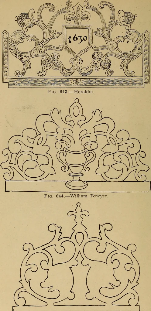 An illustration from Old clocks and watches & their makers : being an historical and descriptive account of the different styles of clocks and watches of the past, in England and abroad, to which is added a list of nearly twelve thousand makers, 1922, leaf 505