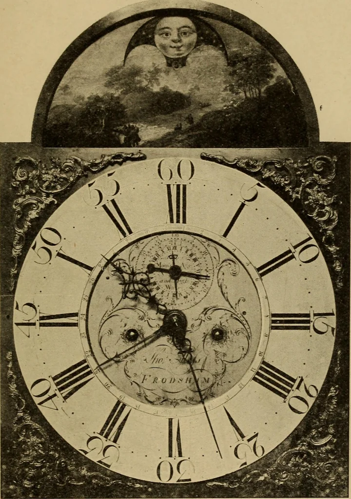 An illustration from Old clocks and watches & their makers : being an historical and descriptive account of the different styles of clocks and watches of the past, in England and abroad, to which is added a list of nearly twelve thousand makers, 1922, leaf 534