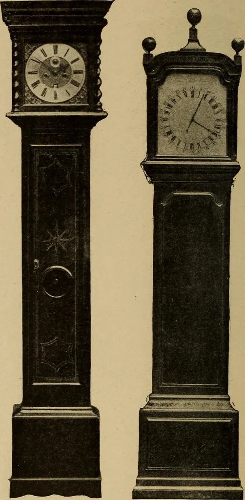 An illustration from Old clocks and watches & their makers : being an historical and descriptive account of the different styles of clocks and watches of the past, in England and abroad, to which is added a list of nearly twelve thousand makers, 1922, leaf 553
