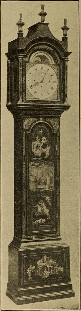 An illustration from Old clocks and watches & their makers : being an historical and descriptive account of the different styles of clocks and watches of the past, in England and abroad, to which is added a list of nearly twelve thousand makers, 1922, leaf 561