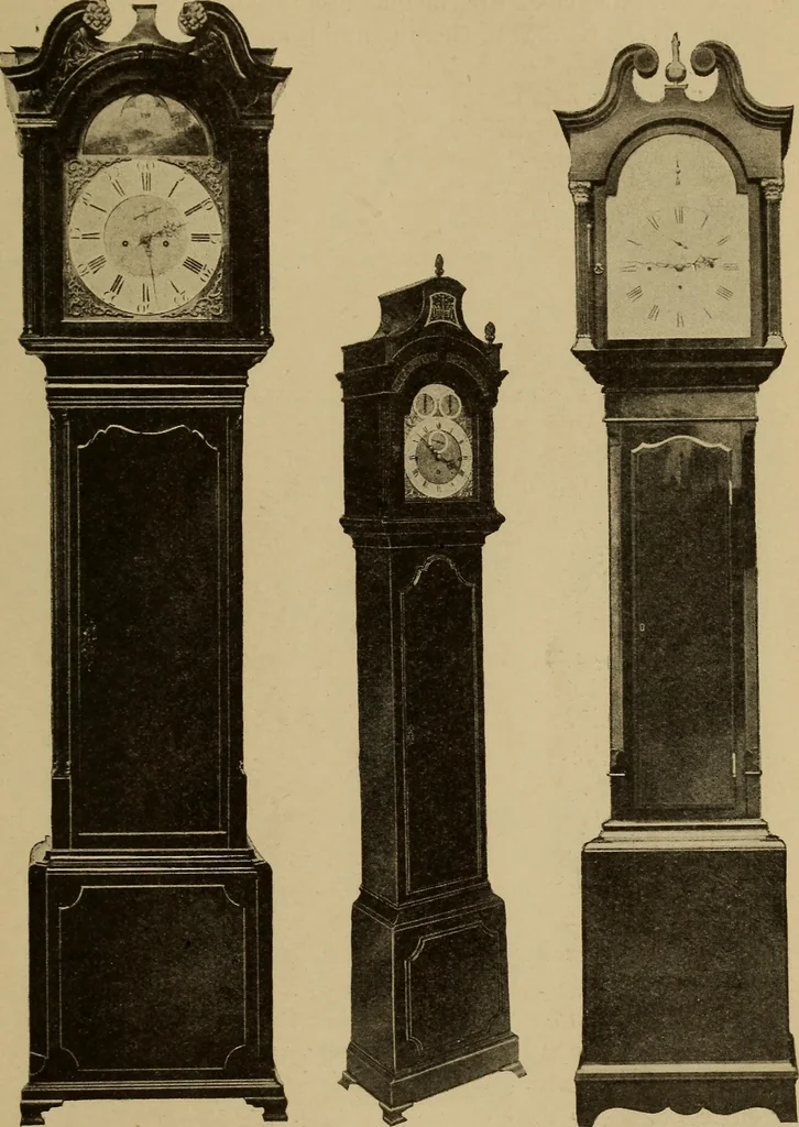 An illustration from Old clocks and watches & their makers : being an historical and descriptive account of the different styles of clocks and watches of the past, in England and abroad, to which is added a list of nearly twelve thousand makers, 1922, leaf 562