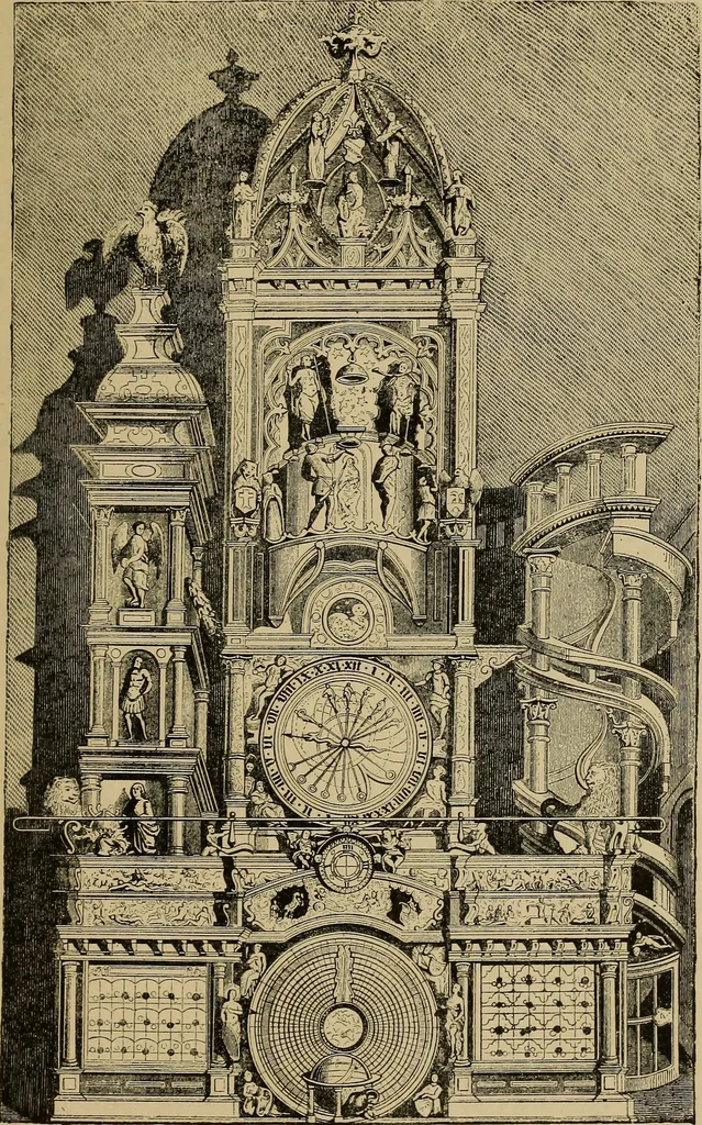 An illustration from Old clocks and watches & their makers : being an historical and descriptive account of the different styles of clocks and watches of the past, in England and abroad, to which is added a list of nearly twelve thousand makers, 1922, leaf 58