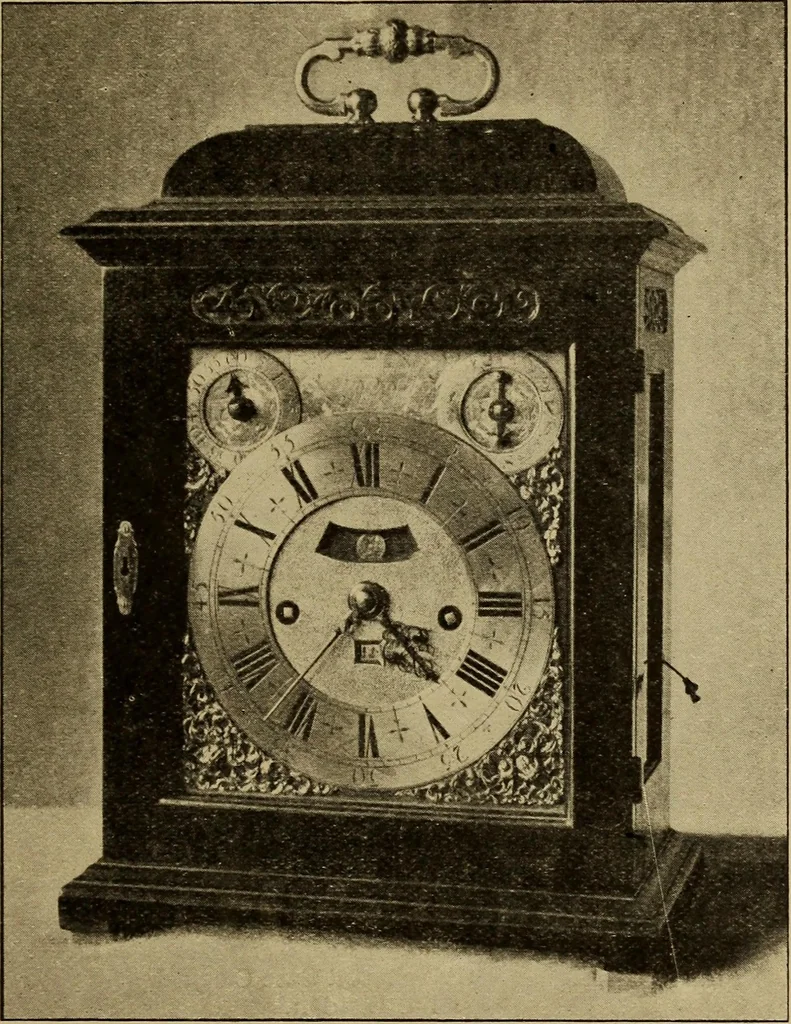 An illustration from Old clocks and watches & their makers : being an historical and descriptive account of the different styles of clocks and watches of the past, in England and abroad, to which is added a list of nearly twelve thousand makers, 1922, leaf 590
