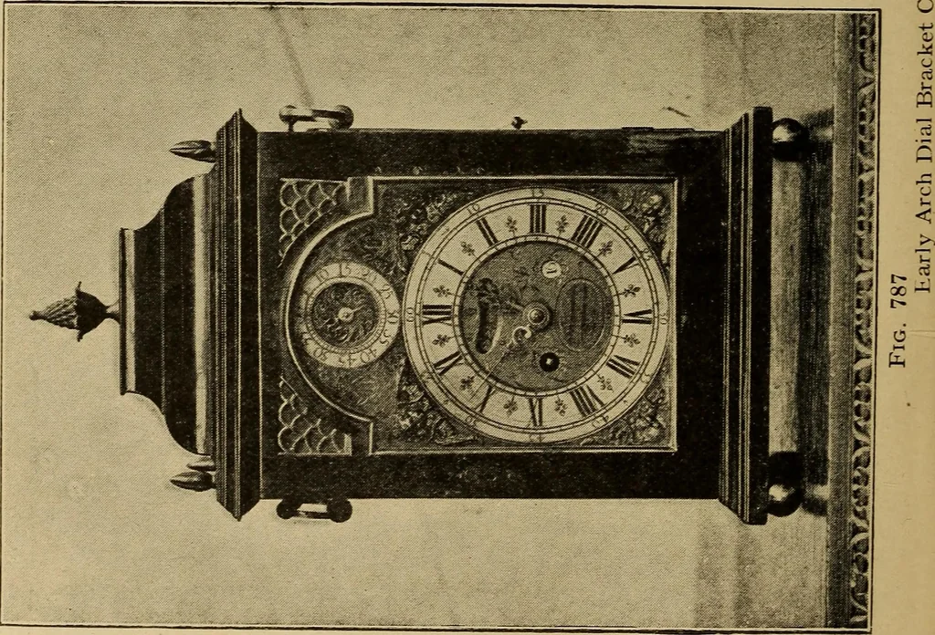 An illustration from Old clocks and watches & their makers : being an historical and descriptive account of the different styles of clocks and watches of the past, in England and abroad, to which is added a list of nearly twelve thousand makers, 1922, leaf 593