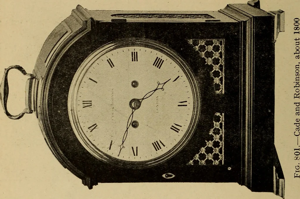 An illustration from Old clocks and watches & their makers : being an historical and descriptive account of the different styles of clocks and watches of the past, in England and abroad, to which is added a list of nearly twelve thousand makers, 1922, leaf 603