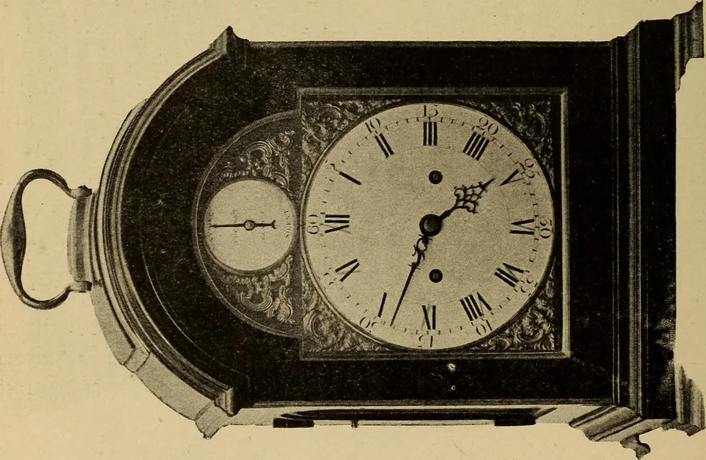 An illustration from Old clocks and watches & their makers : being an historical and descriptive account of the different styles of clocks and watches of the past, in England and abroad, to which is added a list of nearly twelve thousand makers, 1922, leaf 603