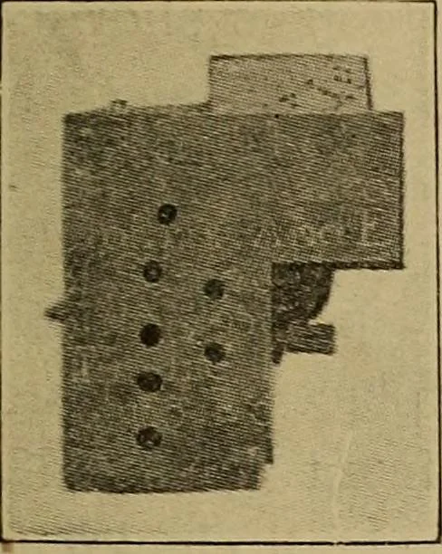 An illustration from Old clocks and watches & their makers : being an historical and descriptive account of the different styles of clocks and watches of the past, in England and abroad, to which is added a list of nearly twelve thousand makers, 1922, leaf 608