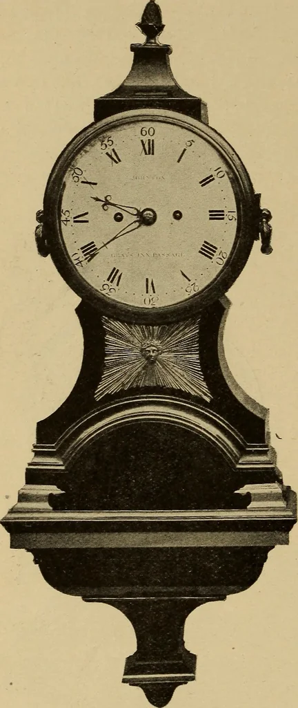An illustration from Old clocks and watches & their makers : being an historical and descriptive account of the different styles of clocks and watches of the past, in England and abroad, to which is added a list of nearly twelve thousand makers, 1922, leaf 609