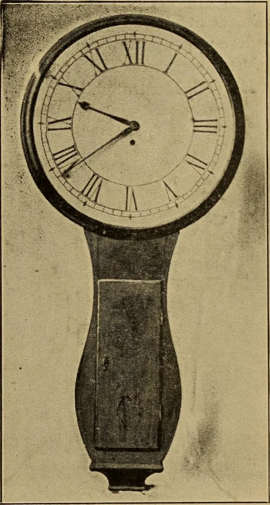 An illustration from Old clocks and watches & their makers : being an historical and descriptive account of the different styles of clocks and watches of the past, in England and abroad, to which is added a list of nearly twelve thousand makers, 1922, leaf 614