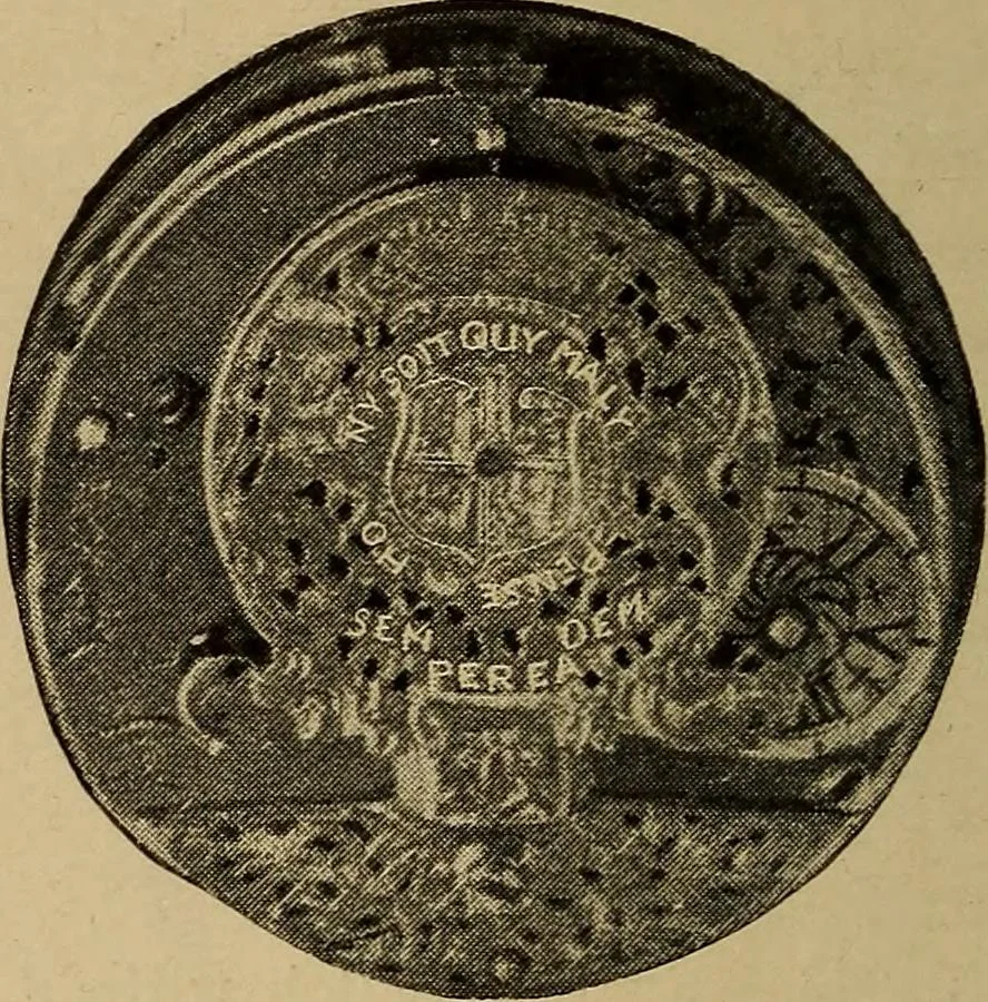 An illustration from Old clocks and watches & their makers : being an historical and descriptive account of the different styles of clocks and watches of the past, in England and abroad, to which is added a list of nearly twelve thousand makers, 1922, leaf 621