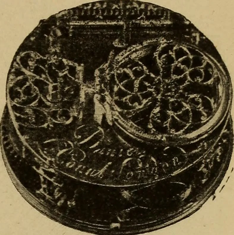 An illustration from Old clocks and watches & their makers : being an historical and descriptive account of the different styles of clocks and watches of the past, in England and abroad, to which is added a list of nearly twelve thousand makers, 1922, leaf 624