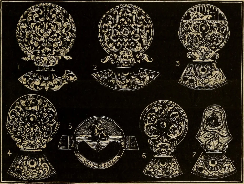 An illustration from Old clocks and watches & their makers : being an historical and descriptive account of the different styles of clocks and watches of the past, in England and abroad, to which is added a list of nearly twelve thousand makers, 1922, leaf 626