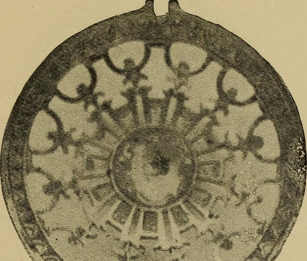An illustration from Old clocks and watches & their makers : being an historical and descriptive account of the different styles of clocks and watches of the past, in England and abroad, to which is added a list of nearly twelve thousand makers, 1922, leaf 88