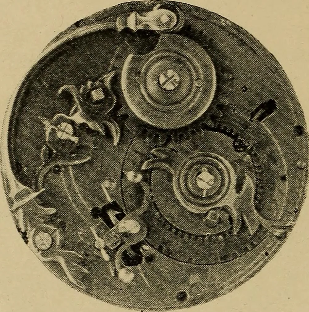 An illustration from Old clocks and watches & their makers : being an historical and descriptive account of the different styles of clocks and watches of the past, in England and abroad, to which is added a list of nearly twelve thousand makers, 1922, leaf 89