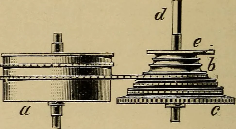 An illustration from Old clocks and watches & their makers : being an historical and descriptive account of the different styles of clocks and watches of the past, in England and abroad, to which is added a list of nearly twelve thousand makers, 1922, leaf 95