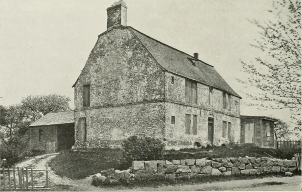 An illustration from Old colonial brick houses of New England, 1917, leaf 13