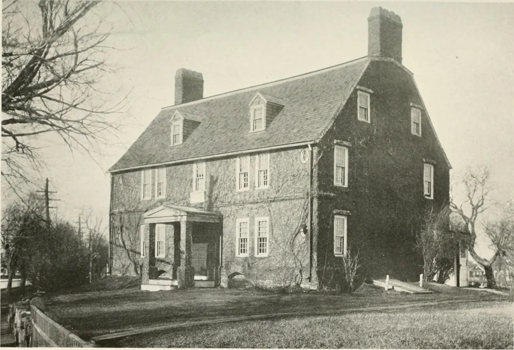 An illustration from Old colonial brick houses of New England, 1917, leaf 14