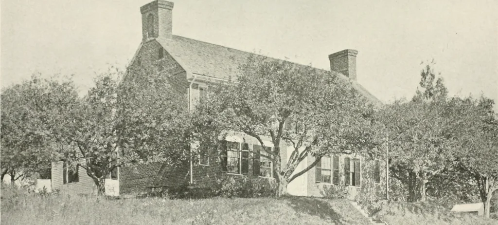 An illustration from Old colonial brick houses of New England, 1917, leaf 18