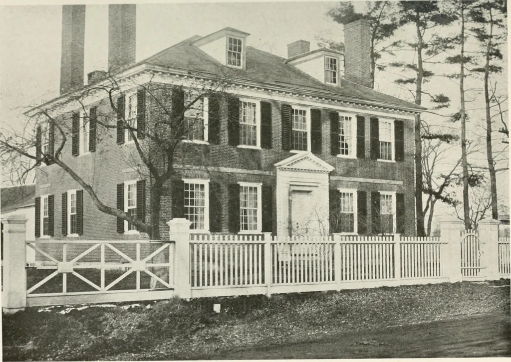 An illustration from Old colonial brick houses of New England, 1917, leaf 26
