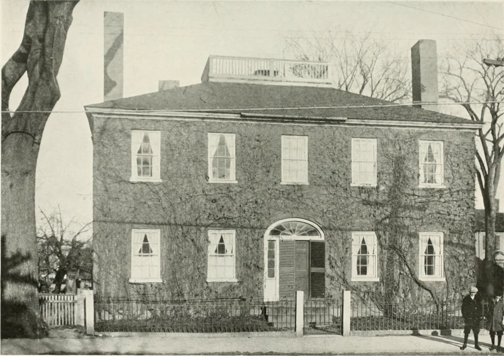 An illustration from Old colonial brick houses of New England, 1917, leaf 38