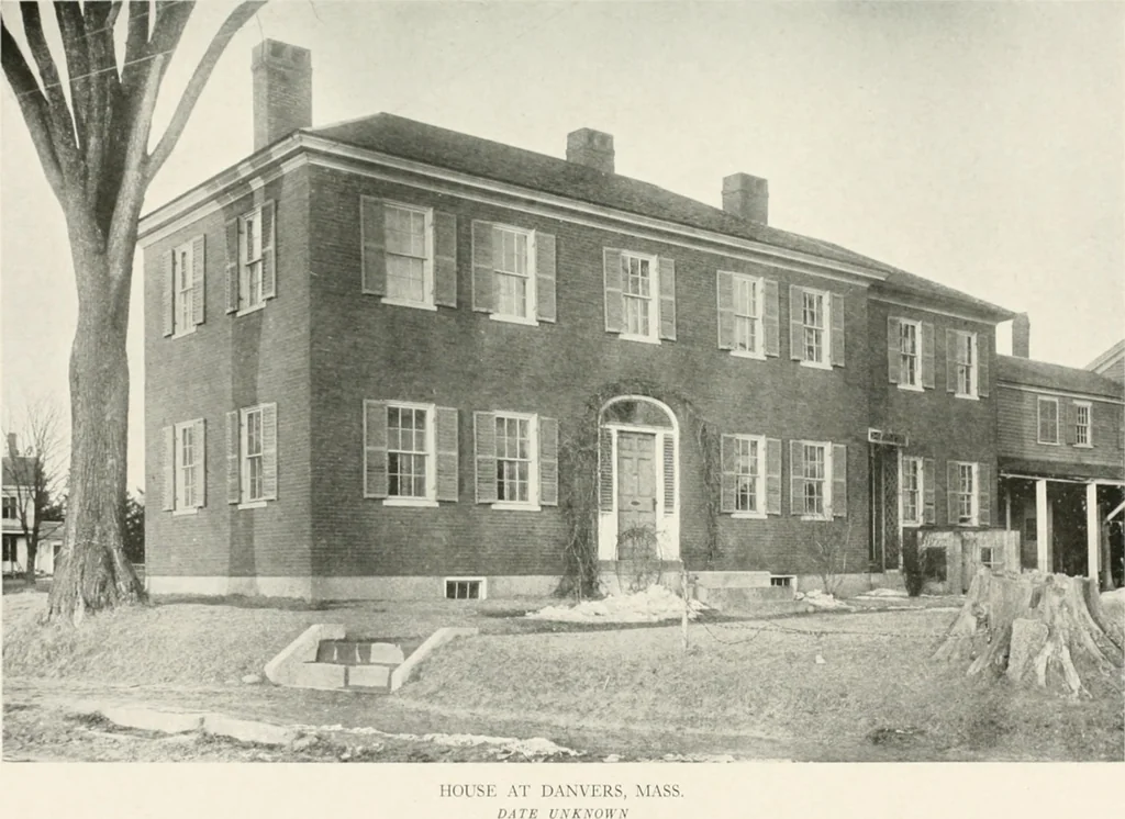 An illustration from Old colonial brick houses of New England, 1917, leaf 42
