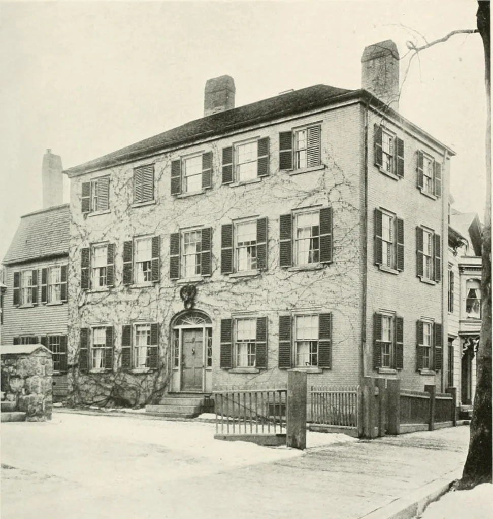 An illustration from Old colonial brick houses of New England, 1917, leaf 46