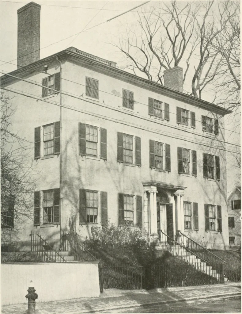 An illustration from Old colonial brick houses of New England, 1917, leaf 54