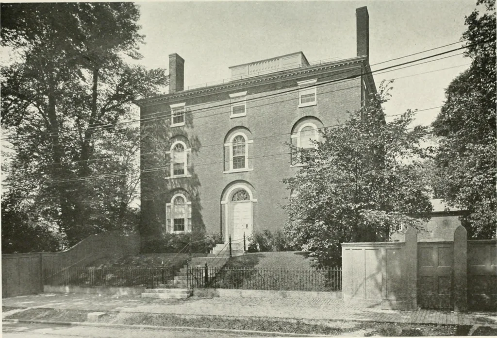An illustration from Old colonial brick houses of New England, 1917, leaf 58