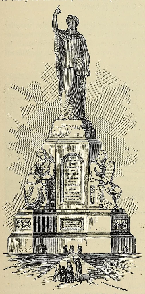 An illustration from The Old Colony railroad: its connections, popular resorts, and fashionable watering-places, 1875, leaf 19
