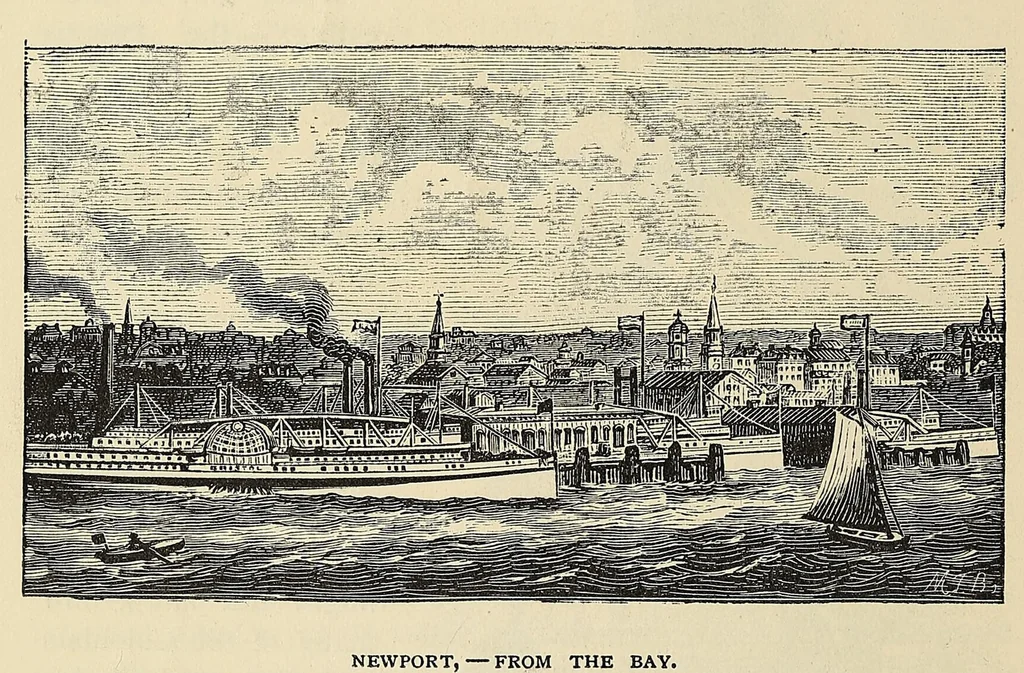 An illustration from The Old Colony railroad: its connections, popular resorts, and fashionable watering-places, 1875, leaf 20