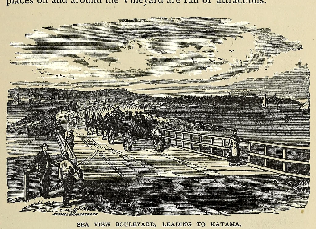 An illustration from The Old Colony railroad: its connections, popular resorts, and fashionable watering-places, 1875, leaf 31