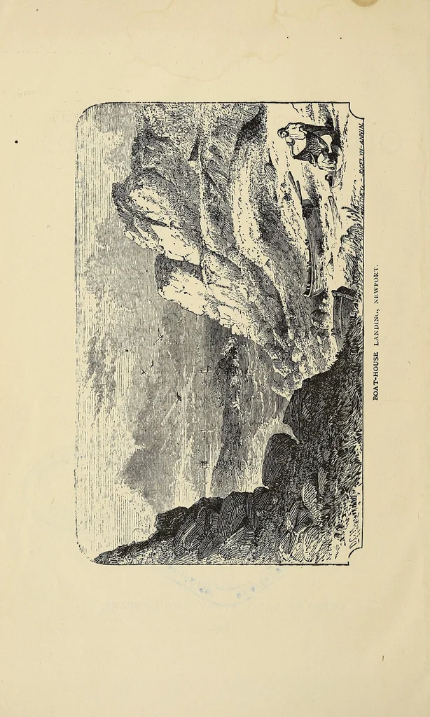 An illustration from The Old Colony railroad: its connections, popular resorts, and fashionable watering-places, 1875, leaf 8
