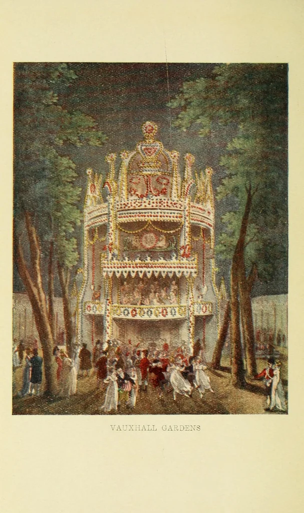 An illustration from Old coloured books, 1905, leaf 38