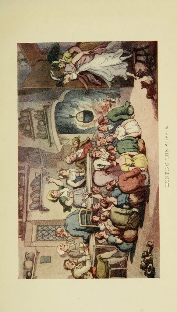 An illustration from Old coloured books, 1905, leaf 47