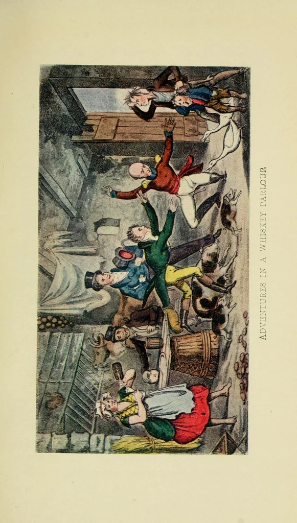 An illustration from Old coloured books, 1905, leaf 59