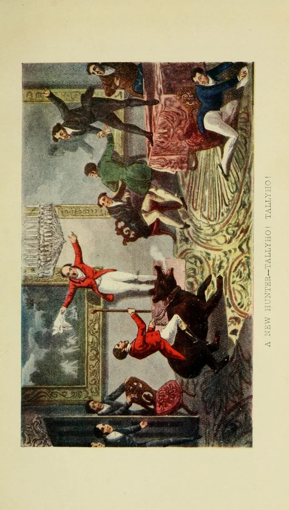 An illustration from Old coloured books, 1905, leaf 71