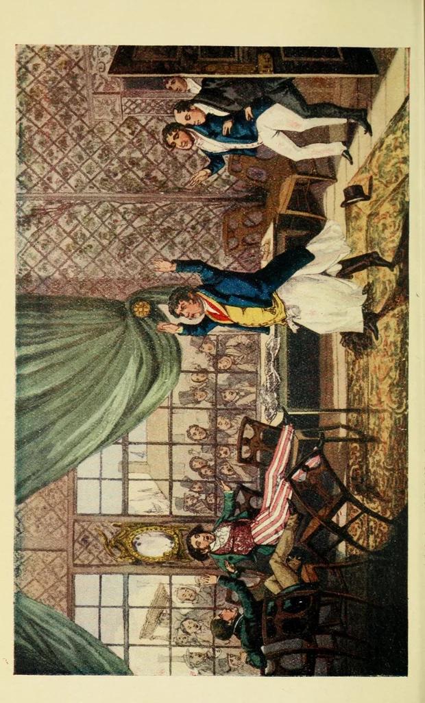 An illustration from Old coloured books, 1905, leaf 78