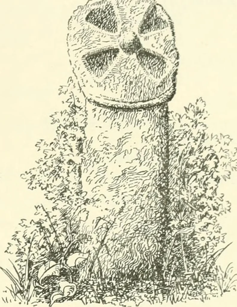 An illustration from Old Cornish crosses, 1896, leaf 132