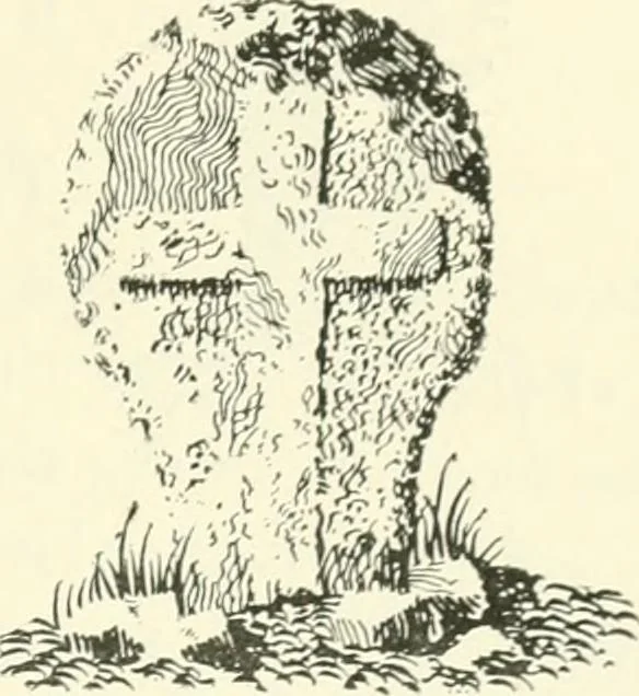 An illustration from Old Cornish crosses, 1896, leaf 136