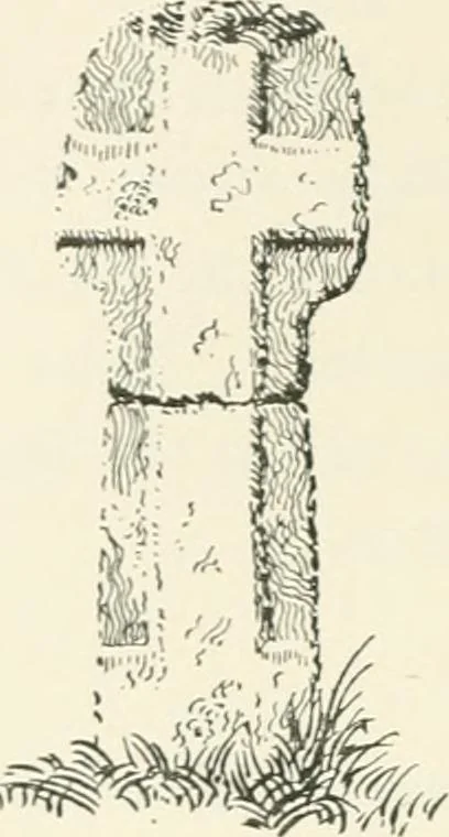 An illustration from Old Cornish crosses, 1896, leaf 145