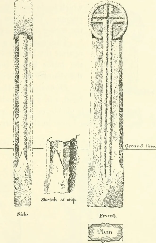 An illustration from Old Cornish crosses, 1896, leaf 146