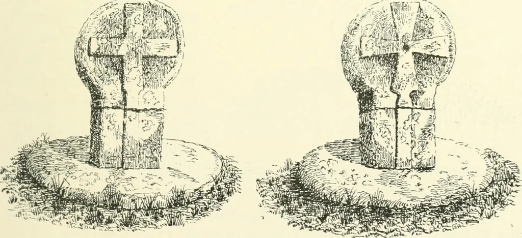 An illustration from Old Cornish crosses, 1896, leaf 148