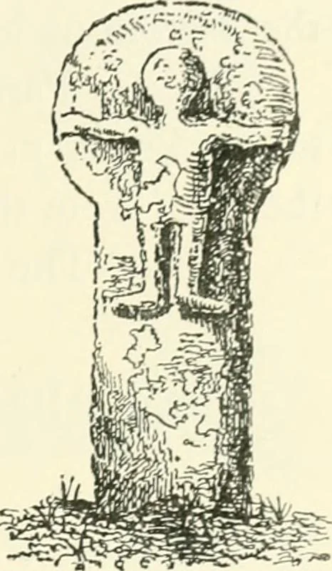 An illustration from Old Cornish crosses, 1896, leaf 164